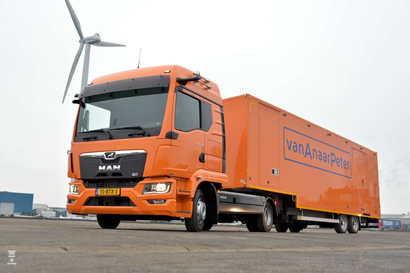 Compacte MAN-trekker voor Van A naar Peter